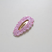 Load image into Gallery viewer, Petite my first glitter snappy clips - 20 colours