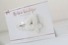 Load image into Gallery viewer, Birthday snappy clip - White sparkle