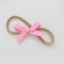 Load image into Gallery viewer, Hand tied ribbon bow headbands - 42 Colours