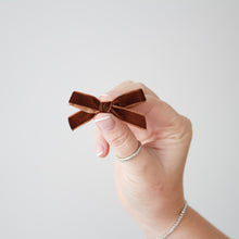 Load image into Gallery viewer, My first mini velvet bows - 16 Colours