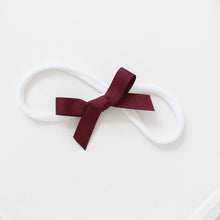 Load image into Gallery viewer, Hand tied ribbon bow headbands - 42 Colours