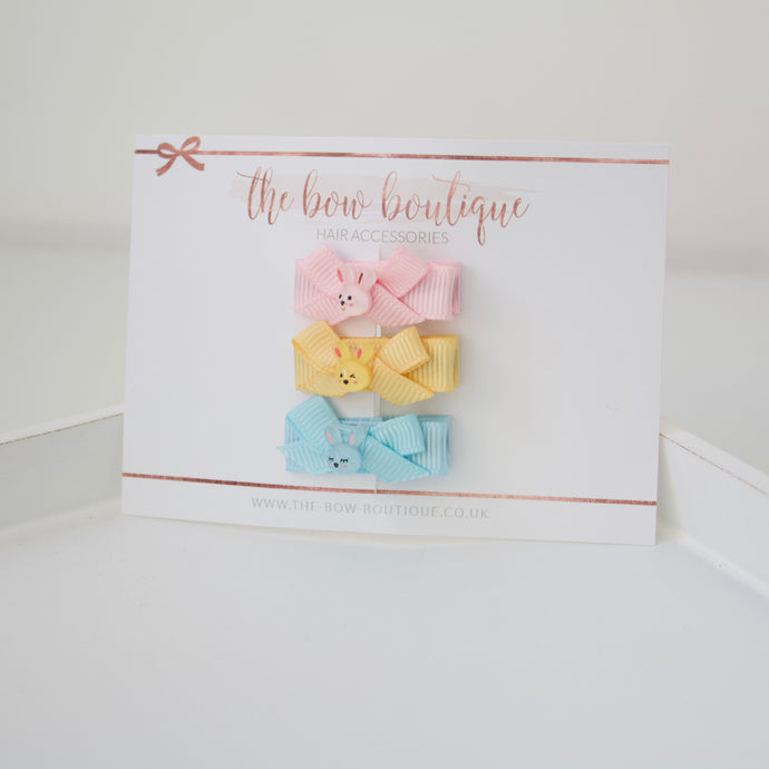 My first bunny clip set - Easter
