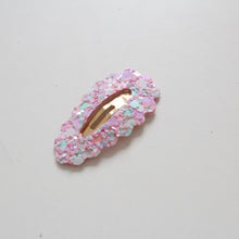 Load image into Gallery viewer, Petite my first glitter snappy clips - 20 colours