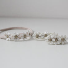 Load image into Gallery viewer, Delicate daisy flowers - Clip or headband