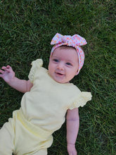 Load image into Gallery viewer, Summer floral headwrap - NEW COLOUR LIMITED EDITION