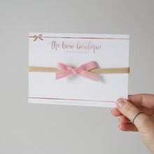 Load image into Gallery viewer, My first mini velvet bows - 16 Colours