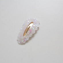 Load image into Gallery viewer, Petite my first glitter snappy clips - 20 colours