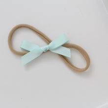 Load image into Gallery viewer, Hand tied ribbon bow headbands - 42 Colours