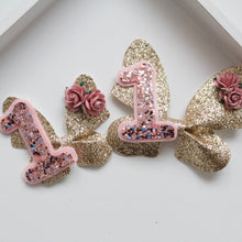 Load image into Gallery viewer, Birthday butterfly bows - 2 sizes