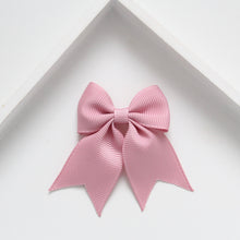 Load image into Gallery viewer, Personalised short tail pinch ribbon clip & bobbles 34 colours