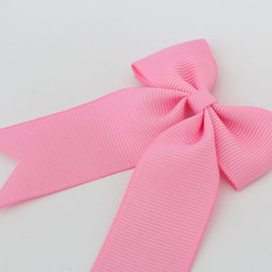 Bubblegum pink ribbon bow