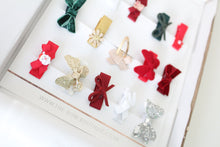 Load image into Gallery viewer, My first christmas petite baby fringe clips set of 15