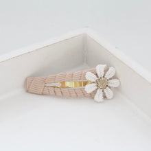 Load image into Gallery viewer, My first delicate flower snappy clips - 6 colours