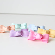 Load image into Gallery viewer, Mini bow clips - 42 Colours
