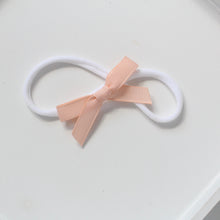 Load image into Gallery viewer, Hand tied ribbon bow headbands - 42 Colours
