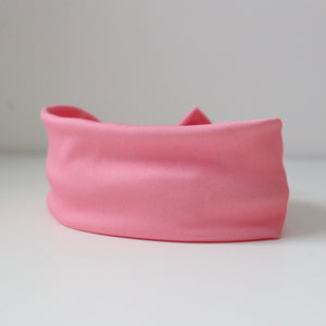 Beach pink headwrap - Swim wear material