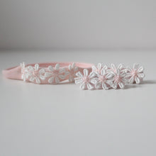 Load image into Gallery viewer, Delicate pink daisy flowers - Clip or headband
