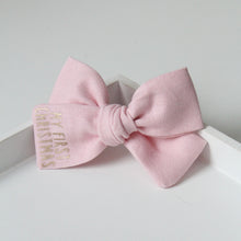 Load image into Gallery viewer, My First Christmas sweetheart bows - Option to personalise