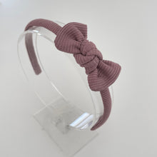 Load image into Gallery viewer, Ribbed knot Alice headband (19 colour)