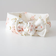 Load image into Gallery viewer, Soft floral headwrap - NEW COLOUR