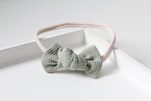 Load image into Gallery viewer, Jersey ribbed knot bows - 20 Colours