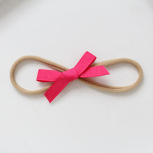Load image into Gallery viewer, Hand tied ribbon bow headbands - 42 Colours