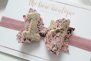 Birthday butterfly bows
