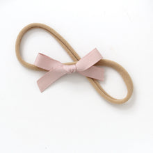 Load image into Gallery viewer, Hand tied ribbon bow headbands - 42 Colours