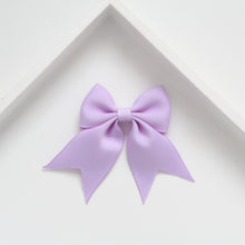 Load image into Gallery viewer, Personalised short tail pinch ribbon clip & bobbles 34 colours