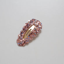 Load image into Gallery viewer, Petite my first glitter snappy clips - 20 colours