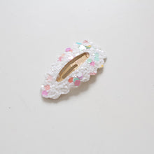 Load image into Gallery viewer, Petite my first glitter snappy clips - 20 colours