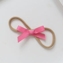 Load image into Gallery viewer, Hand tied ribbon bow headbands - 42 Colours