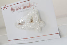 Load image into Gallery viewer, Birthday snappy clip - White sparkle