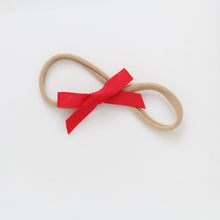 Load image into Gallery viewer, Hand tied ribbon bow headbands - 42 Colours