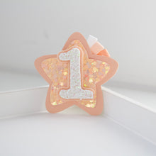 Load image into Gallery viewer, Birthday star clip