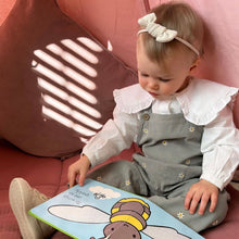 Load image into Gallery viewer, Natural waffle knot bows