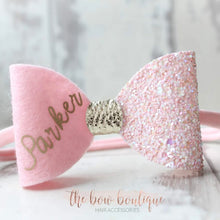 Load image into Gallery viewer, Personalised bows | 3 colours.