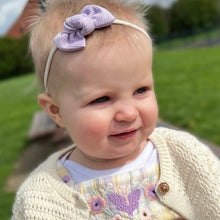 Load image into Gallery viewer, Jersey ribbed knot bows - 20 Colours