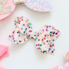 Load image into Gallery viewer, Birthday girl glitter bows