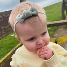 Load image into Gallery viewer, Jersey ribbed knot bows - 20 Colours