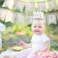 Load image into Gallery viewer, Birthday crown headband