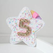 Load image into Gallery viewer, Birthday star - Clip, headband or badge