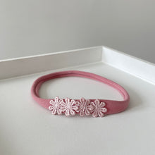 Load image into Gallery viewer, Dusky delicate daisy flowers - Clip or headband