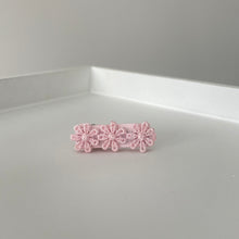 Load image into Gallery viewer, Delicate full pink daisy flowers - Clip or headband