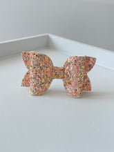 Load image into Gallery viewer, Medium deluxe glitter bows (25 Colours)