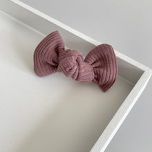 Load image into Gallery viewer, Jersey ribbed knot bows - 20 Colours