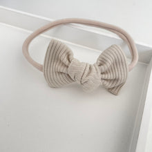 Load image into Gallery viewer, Jersey ribbed knot bows - 20 Colours