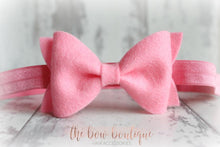 Load image into Gallery viewer, Large luxury felt bows (25 Colours)