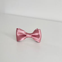 Load image into Gallery viewer, Dusky pink satin bows - Occasion