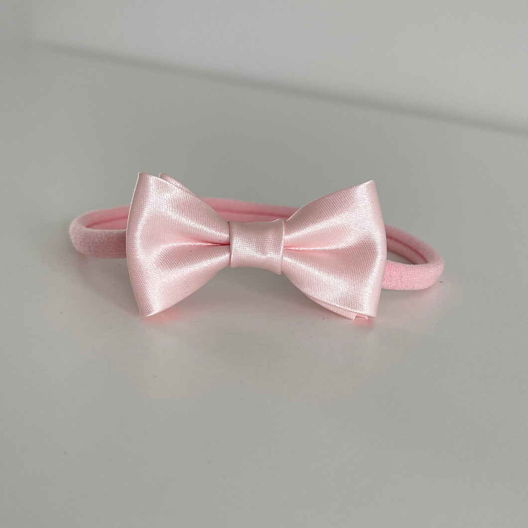 Pink satin bows - Occasion